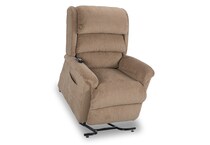 abington wicker wall recliner   