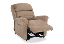 abington wicker wall recliner   