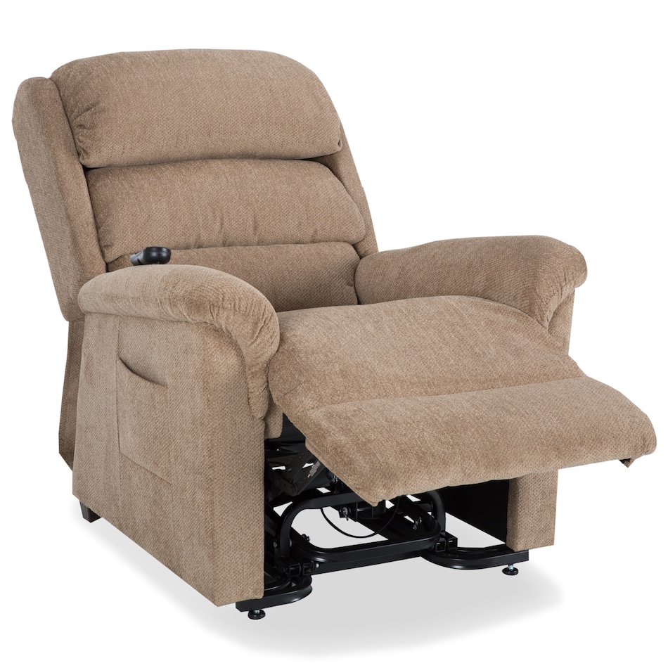 abington wicker wall recliner   