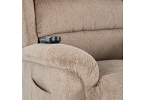 abington wicker wall recliner   