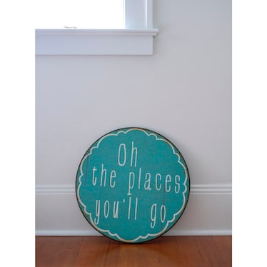 Oh the Places Wall Decor