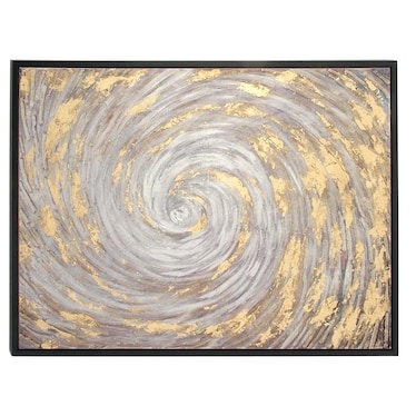Gold Swirl Art