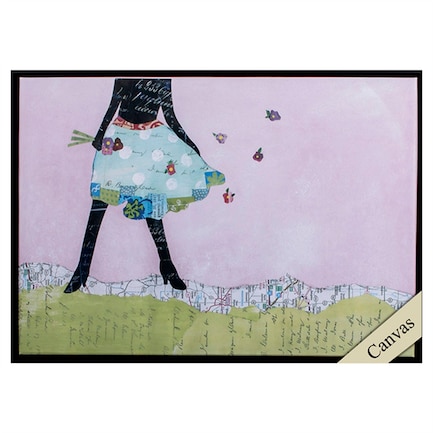 Flirty Skirt Pink Art Youth
