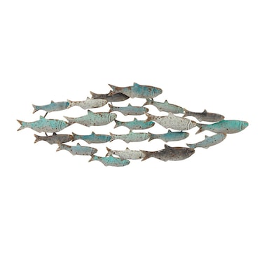 Metal School of Fish Art
