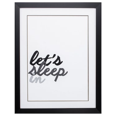 Let's Sleep In
