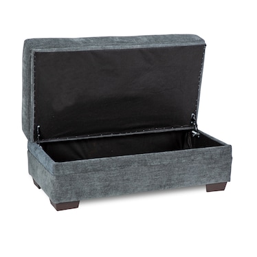 Diamond Storage Ottoman