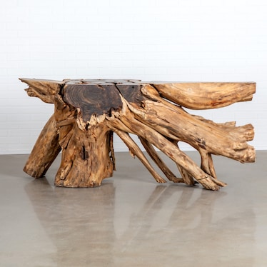 Mahogany Root Console
