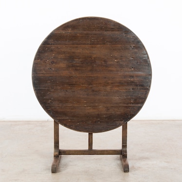 Antique Wine Tasting Table