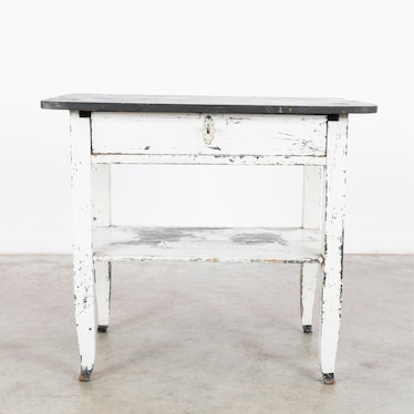 Antique Patina Wood Table