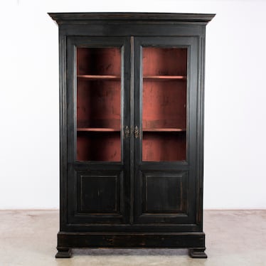 Antique Vitrine Cabinet