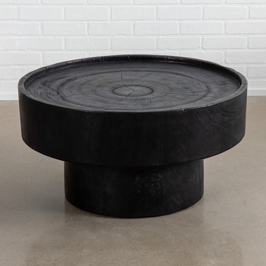Lipped Black Suar Table
