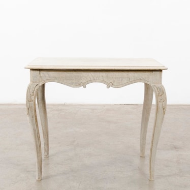 Antique Bleached Oak Side Table II