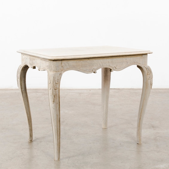 Antique Bleached Oak Side Table II
