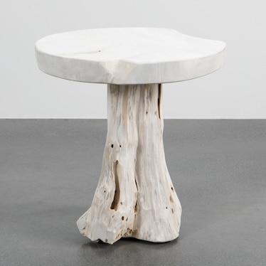 Asst'd Bleached Mushroom Table