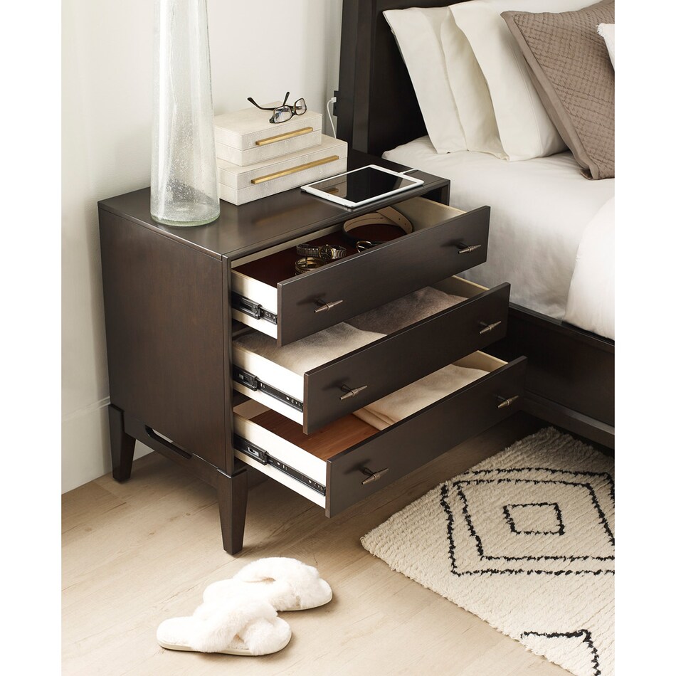 ai brown nightstand   