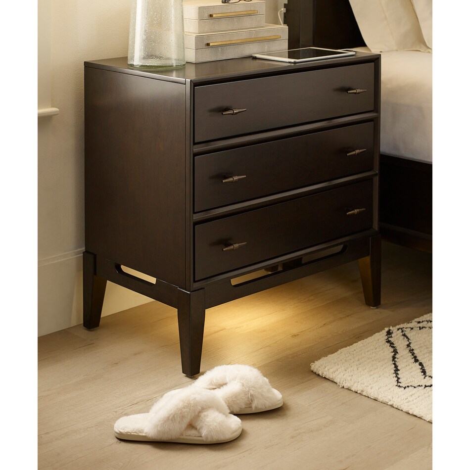 ai brown nightstand   