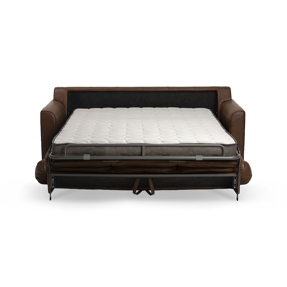 alden chestnut queen sleeper   