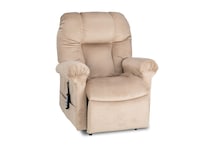 almond wall recliner   