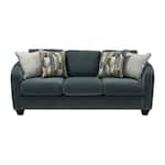 alphonse teal casual sofas   