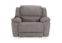 alvarado nickel casual transitional recl sofa   