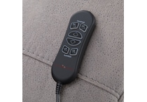 alvarado nickel casual transitional recl sofa   