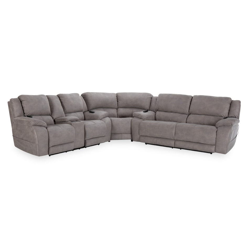 alvarado nickel casual transitional recl sofa hpc  