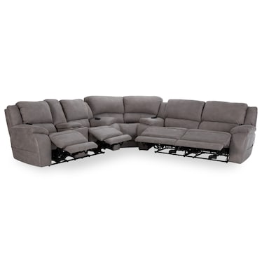 Nicky 3-Pc. Power Reclining Sectional