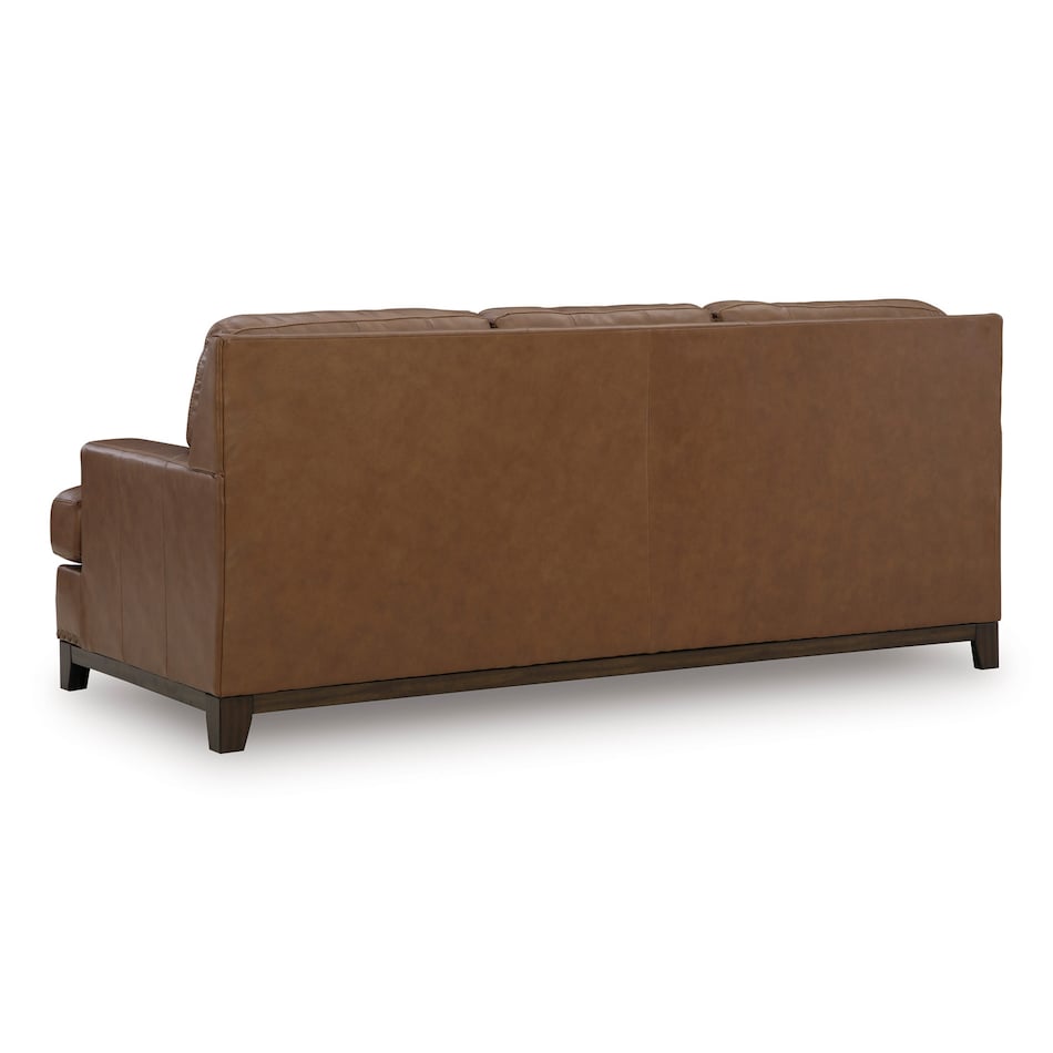 amber leathermatch sofa   