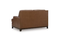 amber leathermatch sofa   