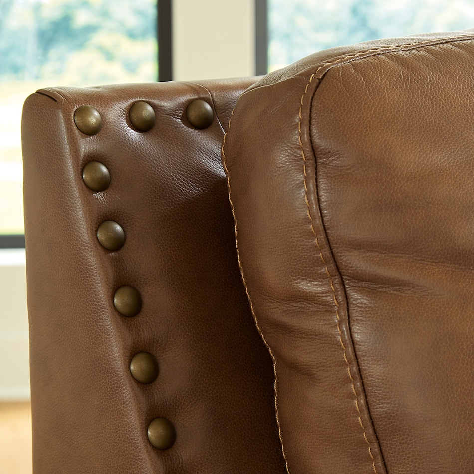 amber leathermatch sofa   