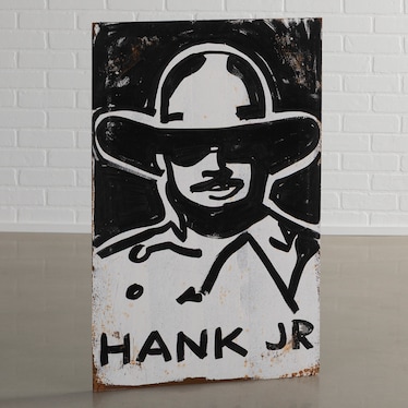 Hank 2' x  3' Metal Sign #11
