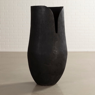 Black Slit Palm Vessel