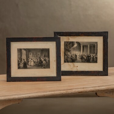 Antique Pair of Artworks