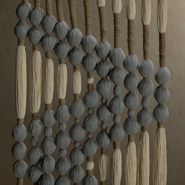 Antique Blue Ping Pong Wall Art