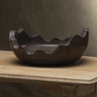 Brown Suar Chomp Bowl