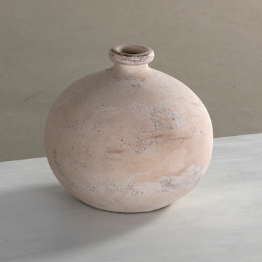 White Terracotta Vase