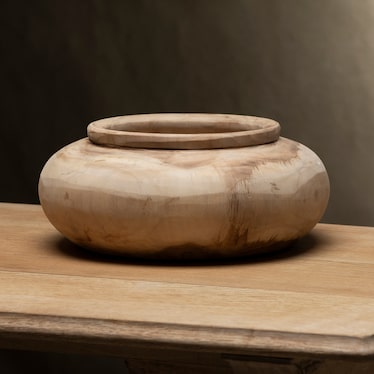 Solid Teak Bowl