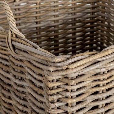 Large Pattern Basket W/ Wheels