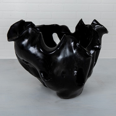 Black Petal Bowl II