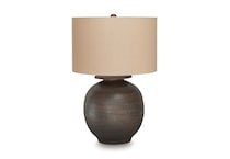 antique brown table lamps   