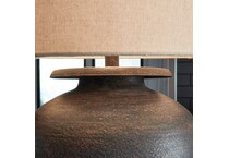 antique brown table lamps   