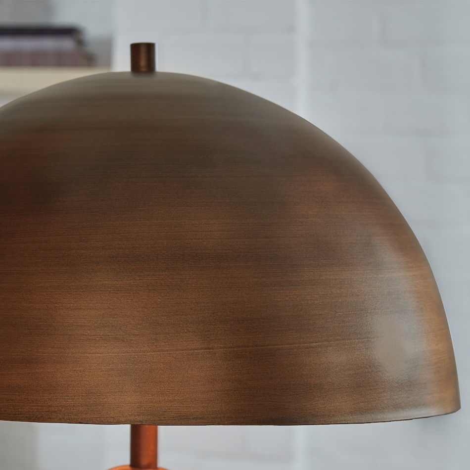 antique copper table lamps   