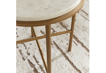 antique gold transitional casual tables   