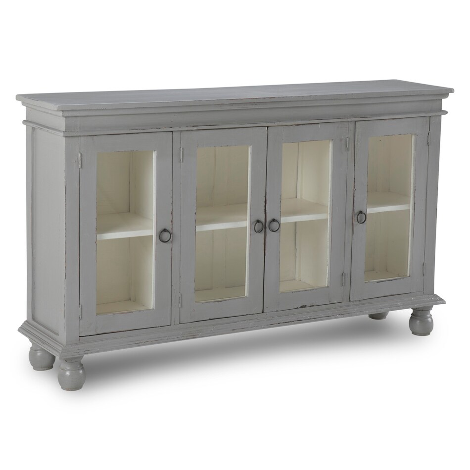antique gray exterior white wash interior accent pieces   