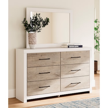 Linea White Mirror