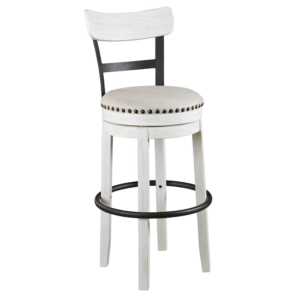 antique white casual counter height stools   