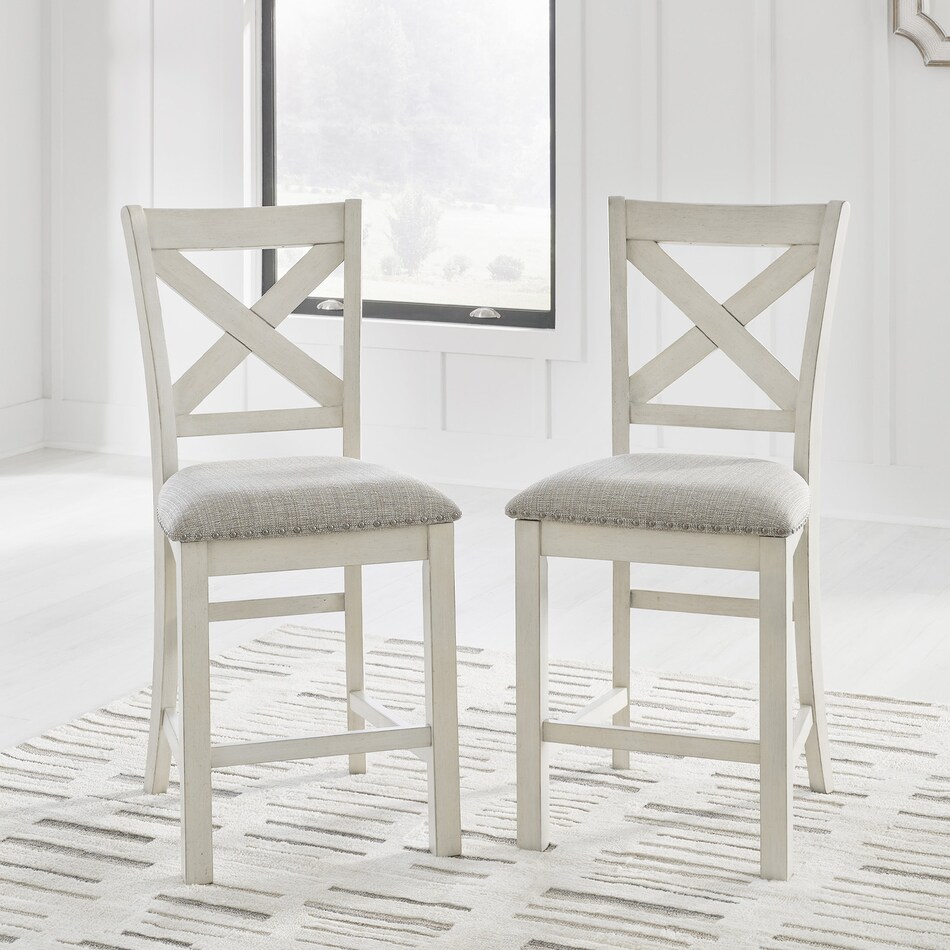 antique white light gray country formal dining room   