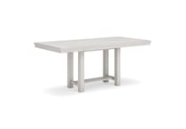 antique white light gray country formal dining room   