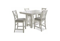 antique white light gray country formal dining room adp  