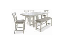 antique white light gray country formal dining room adp  